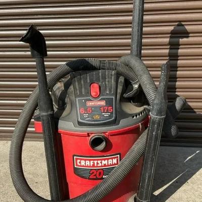 Sears Craftsman Large 20 Gallon Shop Vacuum 