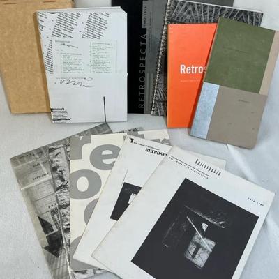 Yale School Of Architecture Retrospecta Student Work Annual 1980s - 2000s, 11 Pcs