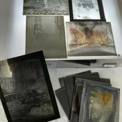Glass Plate Negatives 1880’s - 1930’s Portraits & Landscapes Lot 10