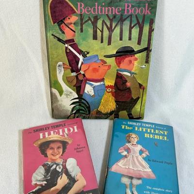 Shirley Temple Children’s Titles, 3 Pcs, Vintage
