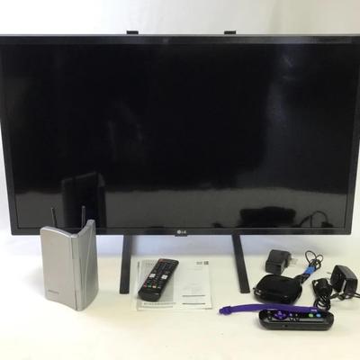 LG, LED TV & Roku with Remotes 