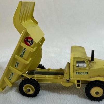 Dinky Supertoys Diecast Euclid Rear Dump Truck 965, Vintage 1960s