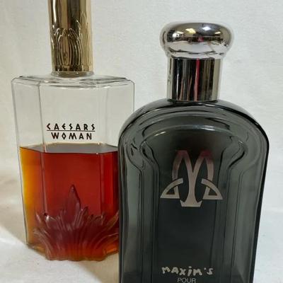 Caesars Woman And Maxim’s Pour Homme Factice Display Parfum Bottles