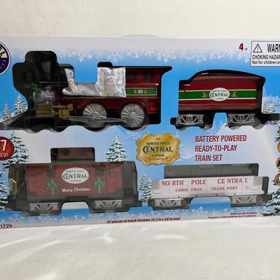 Lionel “North Pole Central Lines” Ready To Play Freight Train Set, NIB