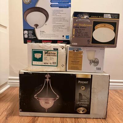 New Home Lighting Hampton Bay Madison Ave Good Earth 5 Pc