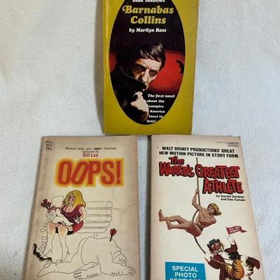 Vintage Paperbacks 1960s/1970s, 3 Pcs