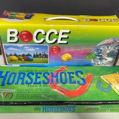 Horseshoes And Bocce Ball