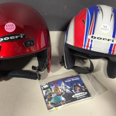 Two Boeri Snowboarding Helmets