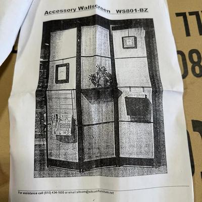 New Iron Wall Screen/Room Divider