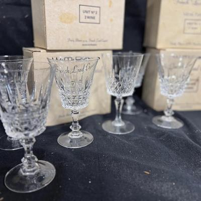 French Crystal Glasses | W.M. Dalton