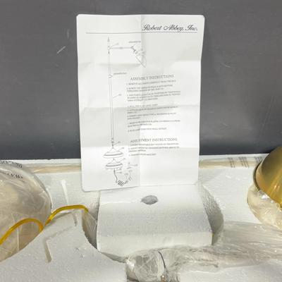 Robert Alley Brand “Old Pharmacy” Brass Floor Lamp