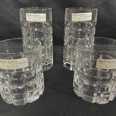 German Crystal Tumbler Glasses | Marcaurel by Nachtmann 