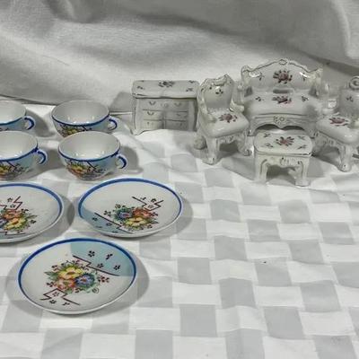 Vintage Miniature Tea Party 