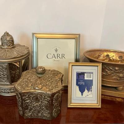 Five Piece Lot Of Home Decor