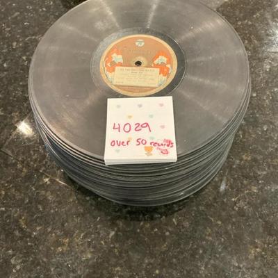 Mixed Lot of Over 50 Records - 78 Rpm