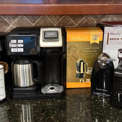 Coffee Lot Toaster Can Opener And More