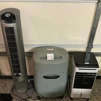Shredder Tower Fan And Evaporative Air Cooler