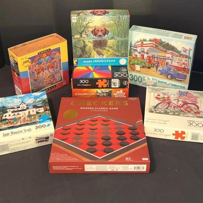 BO124 Puzzles & Checkers