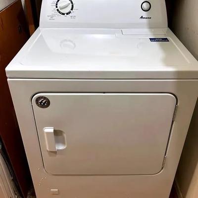 BO158 AMANA 6.5 CU. FT. GAS DRYER (White)