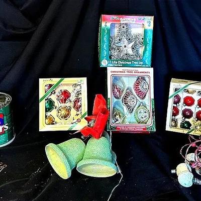 BO218 Vintage Christmas Ornaments & More!!!