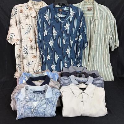 BO332 On Island Time! Men’s Button Ups 