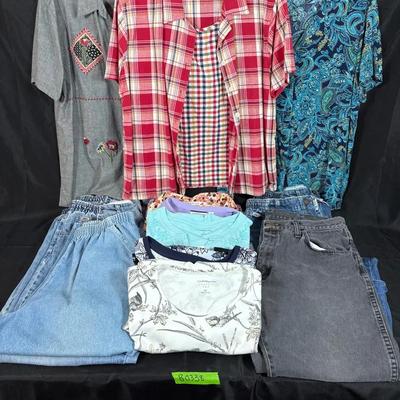 BO338 Women’s Blouses And Jeans 