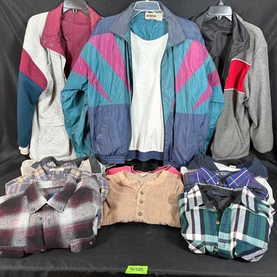 BO328 Men’s Jackets, Flannels, And More! 