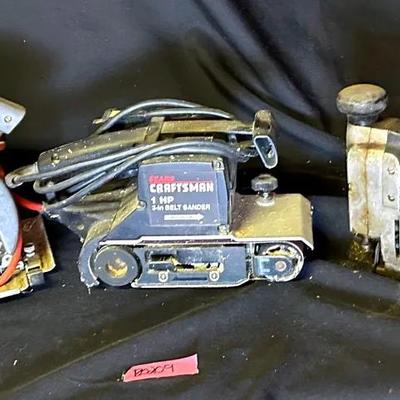 BO209 Craftsman 6 1/2" Electric Hand Saw, Belt Sander & More
