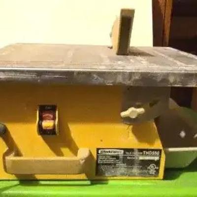 Workforce THD550 Portable Wet Tile Cutter with Tray