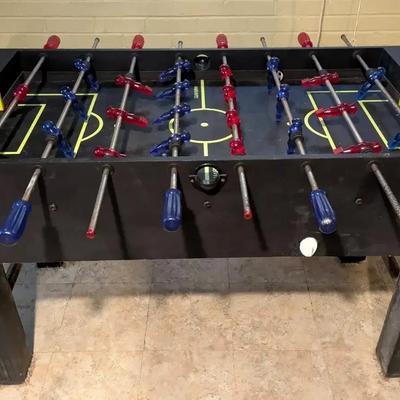 Harvard Foosball Arcade Table with Composite Construction and Soccer Ball