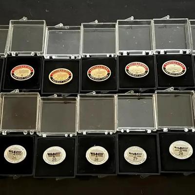 Southeastern Freight Lines Safe Driver Award Medals, Years 19–30