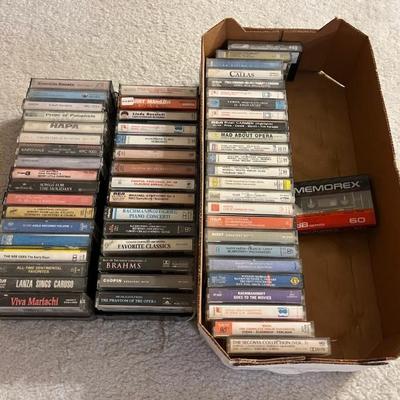 PPM026 Various Vintage Cassette Tapes 