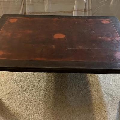 PPM025 Asian Inspired Wooden Chow Style Coffee Table