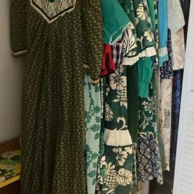 PPM078 Vintage Women’s Short Muu Muu Dresses