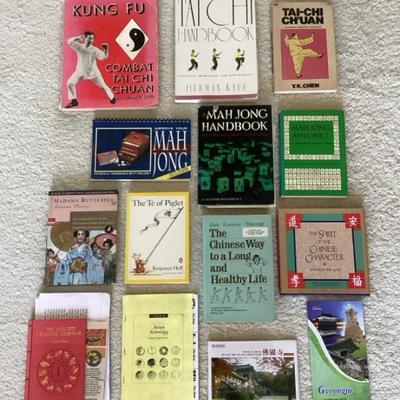 PPM034 Kung Fu, Tai Chi, Mah Jong & Other Asian Themed Books