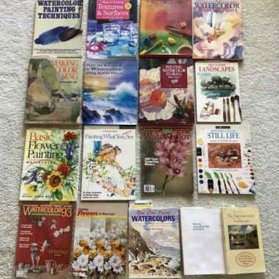 PPM033 Watercolor & Painting Art Books