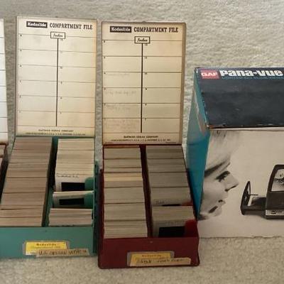 PPM070 Vintage Slide Viewer & Slides