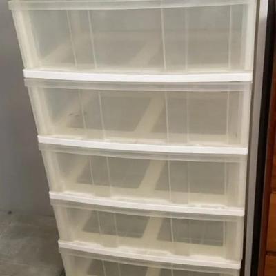 PPM093 Iris Plastic Chest Of Drawers