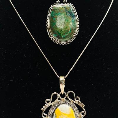 Sterling Silver Earth & Sky Artisan Necklace Collection