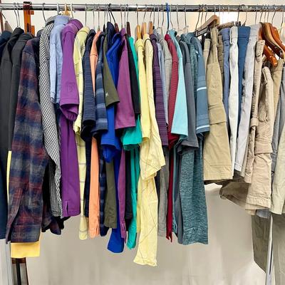 Men’s Golf Attire - Polo’s, Outerwear And Plenty Of Shorts (Gerry, Volcom, Hang Ten, Izod +)