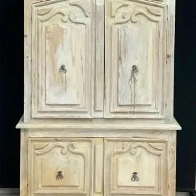 French Provincial Style Armoire 