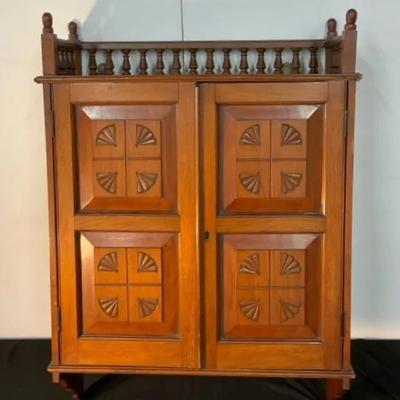 Antique Wall Hanging Cupboard 