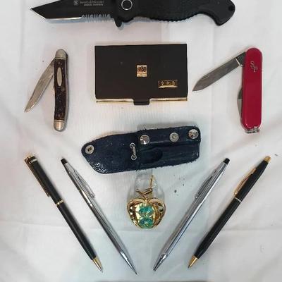 Pens, Pocket Knives, Card Case & More 
