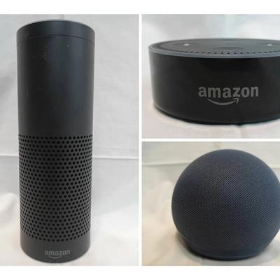 Amazon Echo Smart Speaker Set & Echo Dot x 2