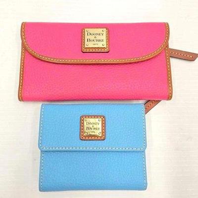 1820 • (2) dooney & bourke 1975 wallets