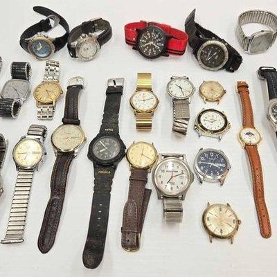 1154 • (25) timex watches