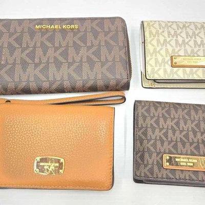 1824 • (4) michael kors wallets