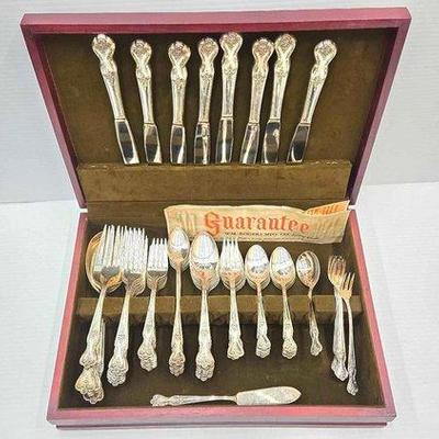 1904 • wm rogers mfg. co. silverplate set