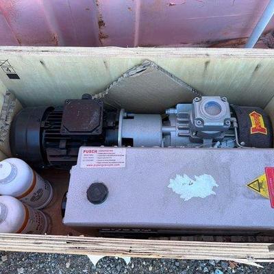 80002 • pusch rotary vane vacuum pump