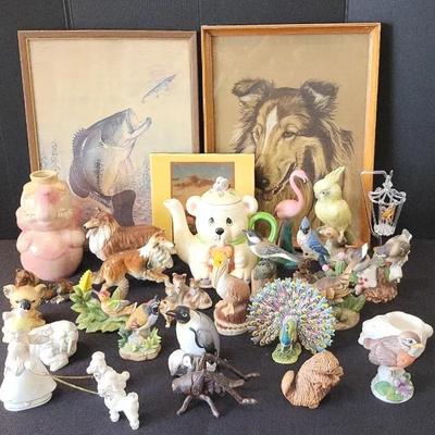 Collection of Animal Figurines + (BR1)